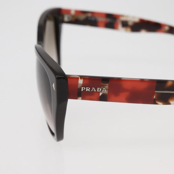 PRADA Sunglasses plastic Brown Auth BA12626A