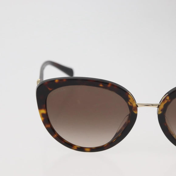 BVLGARI Zonnebril met schildpadpatroon kunststof Bruin Authentiek BA12628A