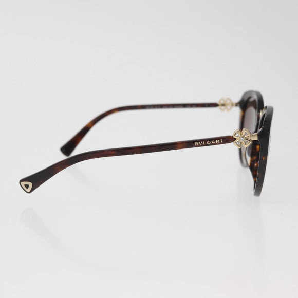 BVLGARI Zonnebril met schildpadpatroon kunststof Bruin Authentiek BA12628A