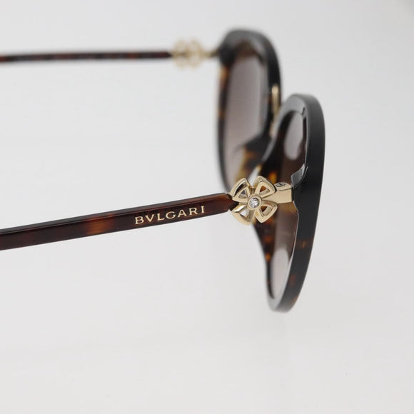 BVLGARI Zonnebril met schildpadpatroon kunststof Bruin Authentiek BA12628A