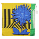 Christian Dior Scarf Silk Yellow Auth BA12629A-1