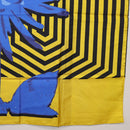 Christian Dior Scarf Silk Yellow Auth BA12629A-11