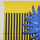 Christian Dior Scarf Silk Yellow Auth BA12629A-2