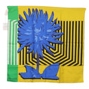 Christian Dior Scarf Silk Yellow Auth BA12629A-7