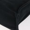 HERMES Fourre Tout MM Tote Bag katoen Zwart Zilver Auth BA12637-16