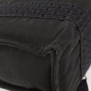 HERMES Her Line Backpack Canvas Gray Silver Auth BA12638A-12