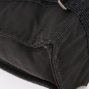 HERMES Her Line Backpack Canvas Gray Silver Auth BA12638A-14