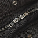 HERMES Her Line Backpack Canvas Gray Silver Auth BA12638A-16