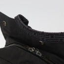 HERMES Her Line Backpack Canvas Gray Silver Auth BA12638A-7