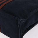 HERMES Fourre Tout PM Handtasche Canvas Braun Navy Auth BA12639A-11