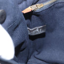 HERMES Fourre Tout PM Handtasche Canvas Braun Navy Auth BA12639A-15