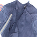 HERMES Fourre Tout PM Handtasche Canvas Braun Navy Auth BA12639A-17