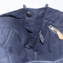 HERMES Fourre Tout PM Handtasche Canvas Braun Navy Auth BA12639A-18