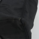 HERMES Acape Luco PM Hand Bag Nylon Black Silver Auth BA12640-12