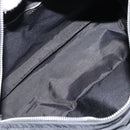 HERMES Acape Luco PM Hand Bag Nylon Black Silver Auth BA12640-15
