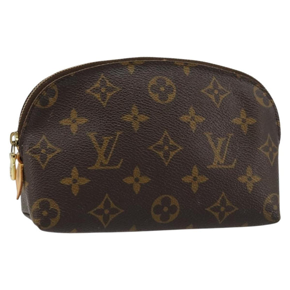 LOUIS VUITTON Monogram Pochette Cosmetic PM Pouch M43998 LV Auth BA12641