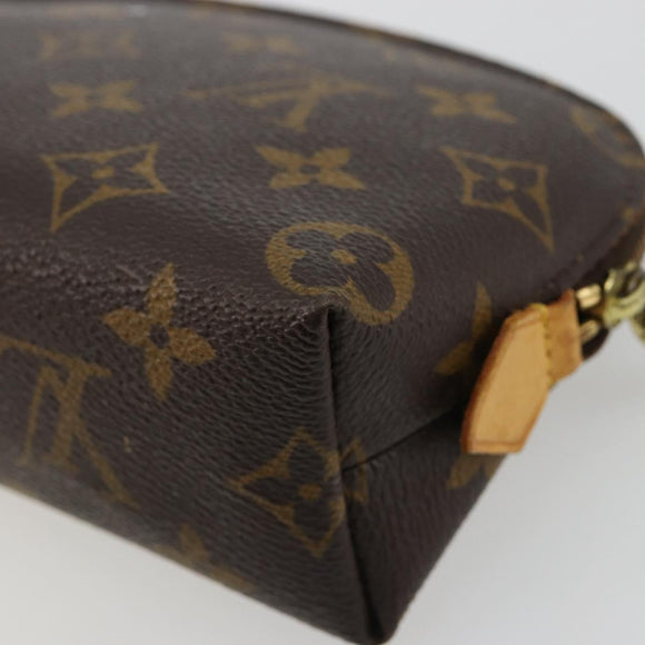 LOUIS VUITTON Monogram Pochette Cosmetic PM Pouch M43998 LV Auth BA12641