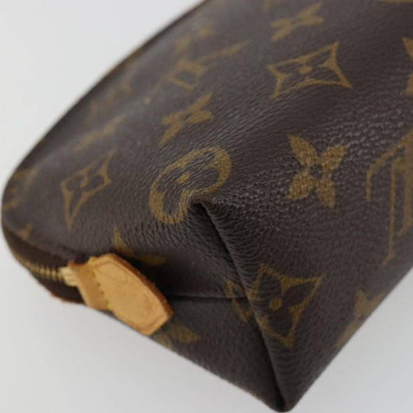 LOUIS VUITTON Monogram Pochette Cosmetic PM Pouch M43998 LV Auth BA12641
