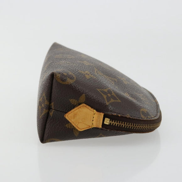 LOUIS VUITTON Monogram Pochette Cosmetic PM Pouch M43998 LV Auth BA12641