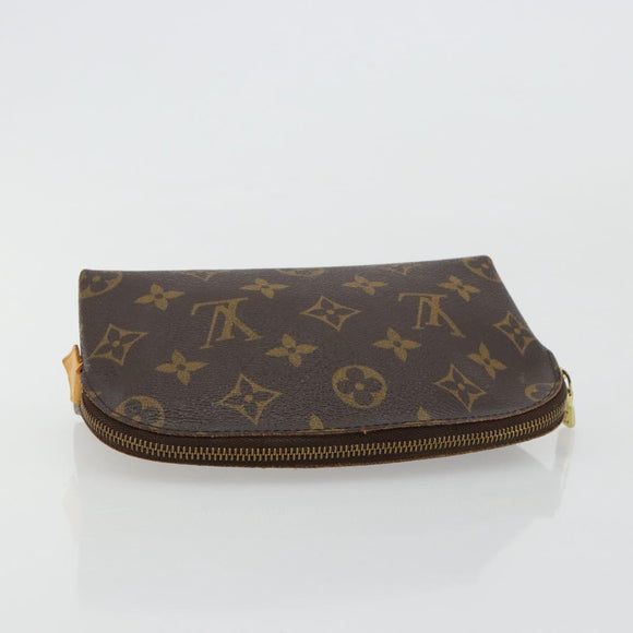 LOUIS VUITTON Monogram Pochette Cosmetic PM Pouch M43998 LV Auth BA12641