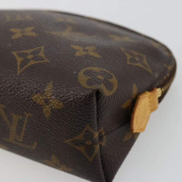 LOUIS VUITTON Monogram Pochette Cosmetic PM Pouch M43998 LV Auth BA12641