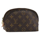 LOUIS VUITTON Monogram Pochette Cosmetic PM Pouch M43998 LV Auth BA12642-1
