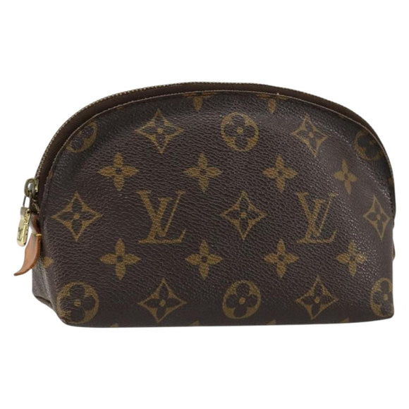 LOUIS VUITTON Monogram Pochette Cosmetic PM Pouch M43998 LV Auth BA12642