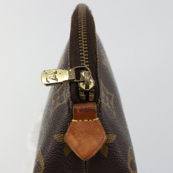 LOUIS VUITTON Monogram Pochette Cosmetic PM Pouch M43998 LV Auth BA12642