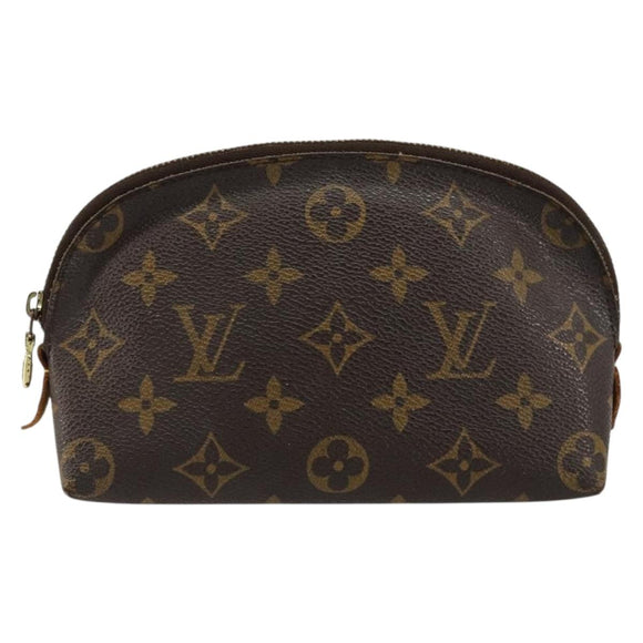 LOUIS VUITTON Monogram Pochette Cosmetic PM Pouch M43998 LV Auth BA12642
