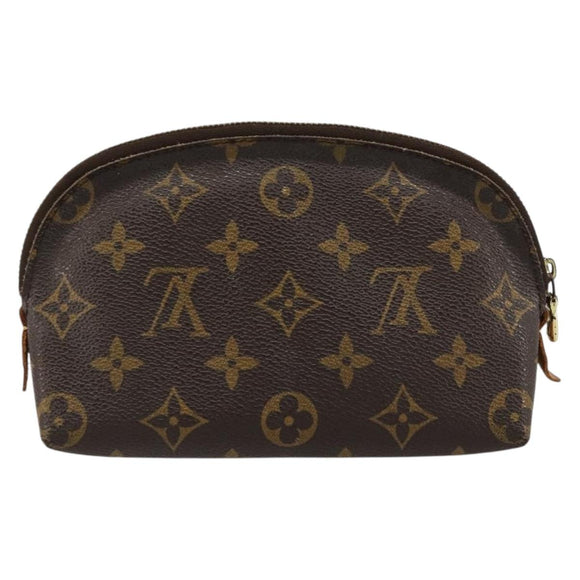 LOUIS VUITTON Monogram Pochette Cosmetic PM Pouch M43998 LV Auth BA12642