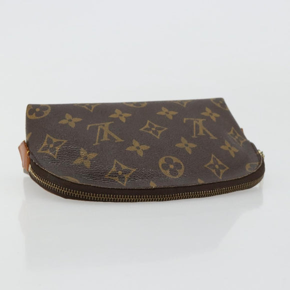 LOUIS VUITTON Monogram Pochette Cosmetic PM Pouch M43998 LV Auth BA12642