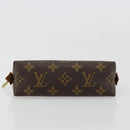 LOUIS VUITTON Monogram Pochette Cosmetic PM Pouch M43998 LV Auth BA12642-6