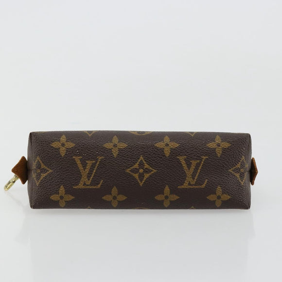 LOUIS VUITTON Monogram Pochette Cosmetic PM Pouch M43998 LV Auth BA12642