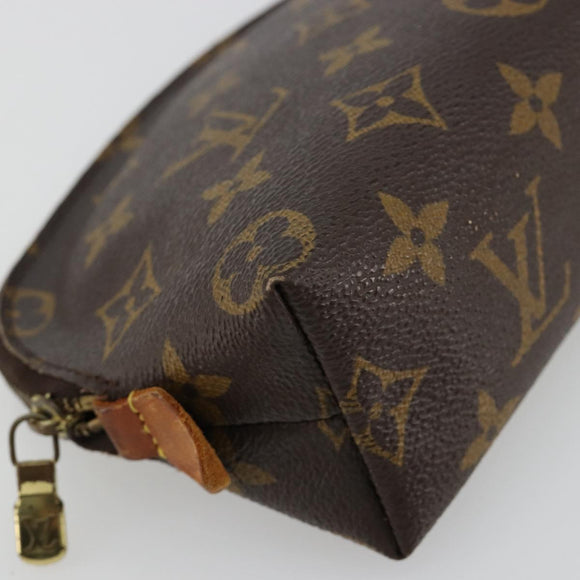 LOUIS VUITTON Monogram Pochette Cosmetic PM Pouch M43998 LV Auth BA12642