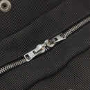 HERMES Her Line Tote Tote Bag Canvas Gray Silver Auth BA12645-14