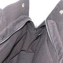 HERMES Her Line Tote Tote Bag Canvas Gray Silver Auth BA12645-18