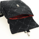 CHANEL Neue Reiselinie Rucksack Nylon Schwarz CC Auth BA12647V-20
