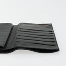 CHANEL Long Wallet Lamb Skin Black CC Auth BA12654A-20