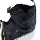 CHANEL Long Wallet Lamb Skin Black CC Auth BA12654A-22