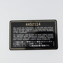 CHANEL Long Wallet Lamb Skin Black CC Auth BA12654A-12