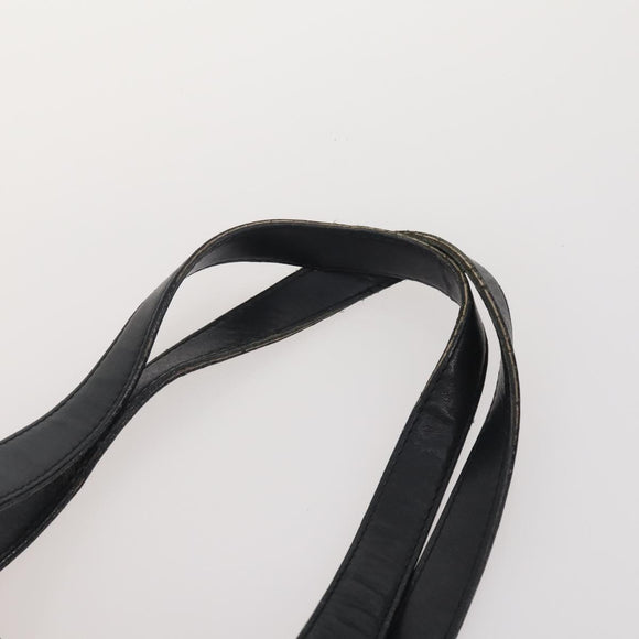 CHANEL New Travel line Tote Bag Nylon 2 Set Black CC Auth BA12658
