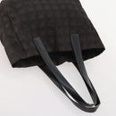 CHANEL New Travel line Tote Bag Nylon 3 Set Black Beige CC Auth BA12659-12
