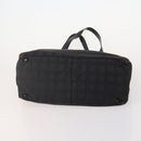 CHANEL New Travel line Tote Bag Nylon 3 Set Black Beige CC Auth BA12659-7