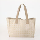 CHANEL New Travel line Tote Bag Nylon 3er Set Schwarz Beige CC Auth BA12660-3