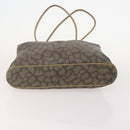 SAINT LAURENT PRADA Tote Bag Canvas PVC 2 Set Beige Auth BA12662-7