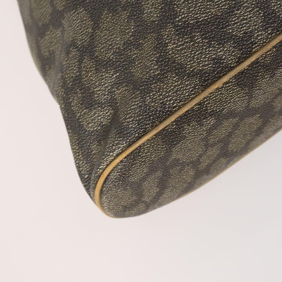 SAINT LAURENT PRADA Tote Bag Canvas PVC 2 Set Beige Auth BA12662