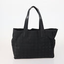 CHANEL New Travel line Tote Bag Nylon 3 Set Black CC Auth BA12665-11