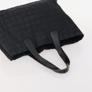 CHANEL New Travel line Tote Bag Nylon 3 Set Black CC Auth BA12665-20