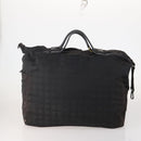 CHANEL New Travel line Tote Bag Nylon 3 Set Black CC Auth BA12665-3