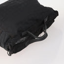 CHANEL New Travel line Tote Bag Nylon 3 Set Black CC Auth BA12665-5